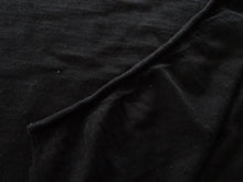 Load image into Gallery viewer, 1.9m Baumer Black 96% Merino 4% Spandex  Jersey Knit 180g 140cm wide