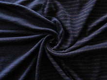 Load image into Gallery viewer, 50cm Plimco Navy Pink Stripe Star Eyelet 98.7% Merino 1.3% nylon 150g