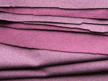 Load image into Gallery viewer, 78cm Emeline Plum 38% merino 54% polyester 8% elastane brushed sweatshirting 285g-precut