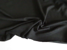 Load image into Gallery viewer, 1.2m MistiqueBlack 190g 100% merino jersey knit 170cm wide- extra wide width