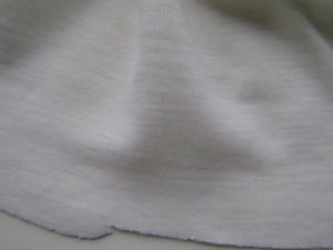 1m Devonshire Cream Rib Knit 100% Merino Wool 175g 138cm wide