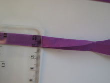 Load image into Gallery viewer, 5m Purple Matte Fold over elastic FOE FOldover elastic 20mm