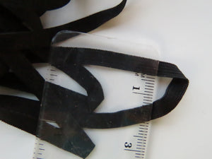 10m Black Knit elastic 5.5mm wide