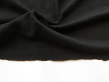 Load image into Gallery viewer, 2.2m Birchville Black 200g 100% merino jersey knit 155cm wide