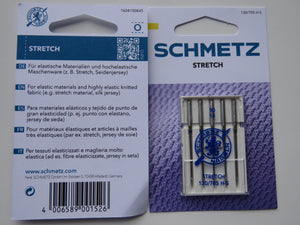 Stretch Needles- Schmetz Size  130/705 Size  90/14- for elastic and very elastic knitwear