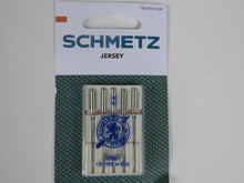 Load image into Gallery viewer, 70/10 Schmetz Jersey Needles Use for Merino Fabrics 130/705- Use for Jersey knits and rib knits