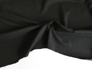 1.2m MistiqueBlack 190g 100% merino jersey knit 170cm wide- extra wide width