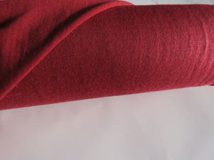 1.7m Russett Red 120g 85% merino 15% core spun nylon jersey knit 150cm