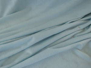 57cm Madrid Pale Blue 85% merino 15% core spun nylon 120g jersey knit -165cm