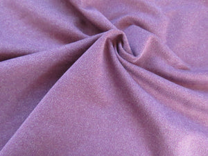 1.47m Emeline Plum 38% merino 54% polyester 8% elastane brushed sweatshirting 285g