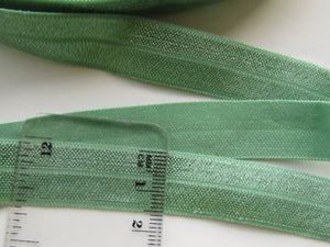 1m 15mm sage green Fold over elastic foldover FOE 15mm