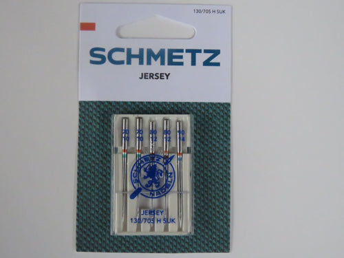 5 Schmetz Jersey Needles- Sizes 70/10 80/12 90/14