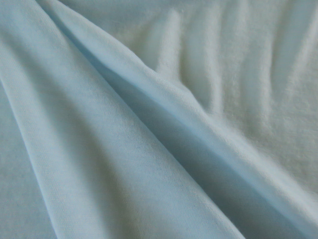 67cm Madrid Pale Blue 85% merino 15% core spun nylon 120g jersey knit -165cm