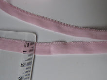 Load image into Gallery viewer, 1m Baby pink Elastic trim 10mm wide- underwear, crafts etc