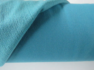 19cm Lafayette teal 38% Merino 46% Polyester 16% elastane 250g sweatshirt - precut