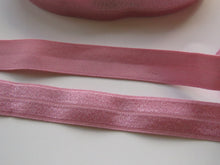 Load image into Gallery viewer, 1m 15mm wide Wild Rose Fold over elastic foldover FOE 15mm