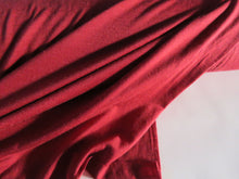 Load image into Gallery viewer, 1.7m Russett Red 120g 85% merino 15% core spun nylon jersey knit 150cm