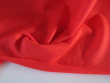 Load image into Gallery viewer, 1.5m Watermelon Red 85% merino 15% core spun nylon 120g jersey knit -160cm