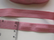 Load image into Gallery viewer, 1m 15mm wide Wild Rose Fold over elastic foldover FOE 15mm