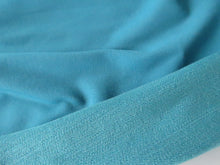 Load image into Gallery viewer, 19cm Lafayette teal 38% Merino 46% Polyester 16% elastane 250g sweatshirt - precut