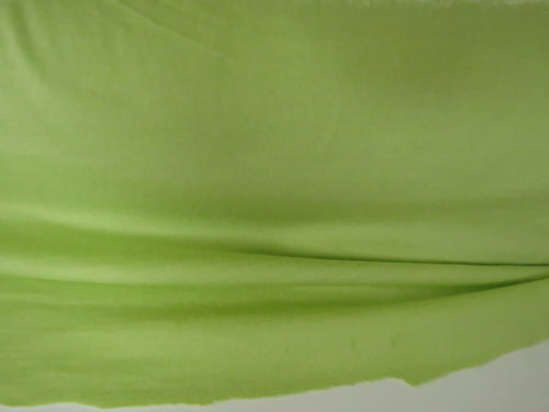 1m Muted Lime Green 195g 100% merino jersey knit 150cm