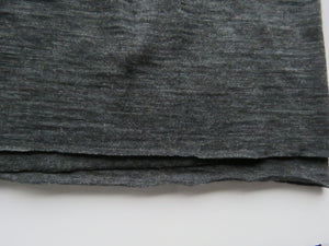 1.5m Jupiter Charcoal 100% merino jersey knit 165g 150cm
