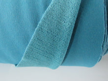 Load image into Gallery viewer, 19cm Lafayette teal 38% Merino 46% Polyester 16% elastane 250g sweatshirt - precut