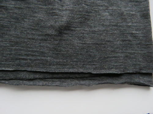 1m Jupiter Charcoal 100% merino jersey knit 165g 150cm