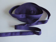 Load image into Gallery viewer, 8.7m Plum Purple 15mm fold over elastic foldover FOE- Please ask if you need a 5m length or by the metre.