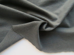 1.2m Chilcott Charcoal grey 82% Merino, 13% nylon 5% elastane jersey knit- Extra wide 180cm