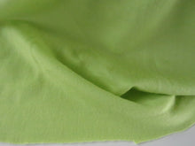 Load image into Gallery viewer, 1.5m Muted Lime Green 195g 100% merino jersey knit 150cm