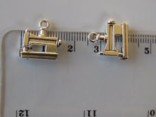 Load image into Gallery viewer, 1 x Sewing Machine Charms - silver look  12mm wide x 14mm high