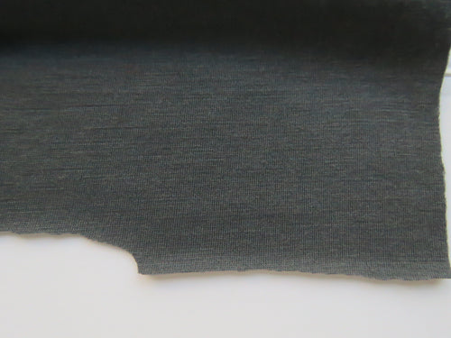 97cm Chilcott Charcoal grey 82% Merino, 13% nylon 5% elastane jersey knit- Extra wide 180cm