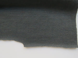 1.2m Chilcott Charcoal grey 82% Merino, 13% nylon 5% elastane jersey knit- Extra wide 180cm