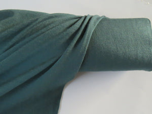 1.1m Sherwood Forest Greem 85% merino 15% core spun nylon 150g jersey knit -165cm