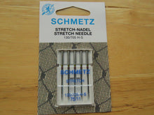 Load image into Gallery viewer, Stretch Needles- Schmetz Size  130/705 Size 75/11- for elastic and very elastic knitwear