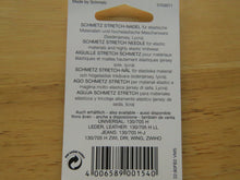 Load image into Gallery viewer, Stretch Needles- Schmetz Size  130/705 Size 75/11- for elastic and very elastic knitwear