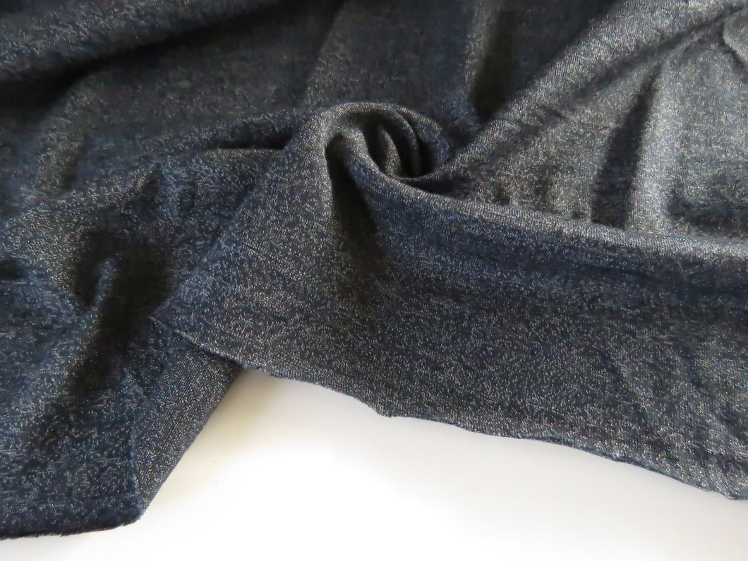 50cm Prestbury Navy Blue marle 88% merino 12% silk 150g 160cm