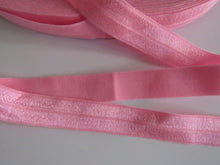 Load image into Gallery viewer, 8.8m Sherbert pink 15mm fold over elastic foldover FOE-Please ask if you need a 5m length or by the metre.