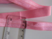 Load image into Gallery viewer, 8.8m Sherbert pink 15mm fold over elastic foldover FOE-Please ask if you need a 5m length or by the metre.