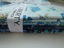 Load image into Gallery viewer, Liberty Fabrics Flower Show Midnight Garden Fat Quarter Bundle of 5 different fabrics Bundle #B 5 fabrics Each one is  55X45CM