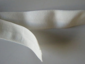 4.2m Matte White Fold over elastic FOE FOldover elastic 20mm