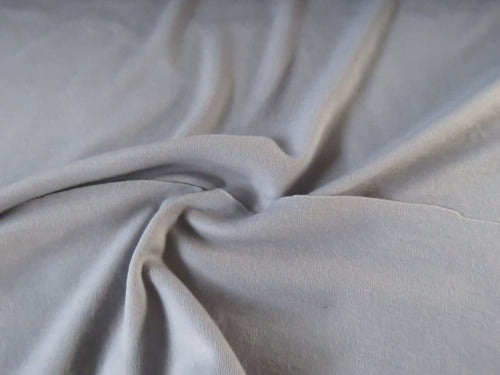 1m Virginia Pale grey 52% merino 47% polyester interlock 160cm