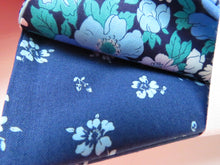 Load image into Gallery viewer, Liberty Fabrics Flower Show Midnight Garden Fat Quarter Bundle of 5 different fabrics Bundle #B 5 fabrics Each one is  55X45CM