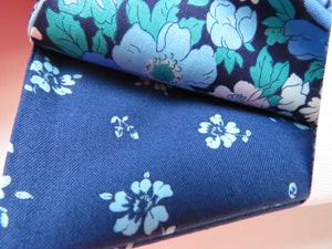 Liberty Fabrics Flower Show Midnight Garden Fat Quarter Bundle of 5 different fabrics Bundle #B 5 fabrics Each one is  55X45CM