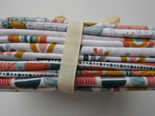 Load image into Gallery viewer, Doggy Day Out Fabric Bundle of 5 Fat Quarters. Mixed prints- 100% cotton. 50 x 52cm per piece