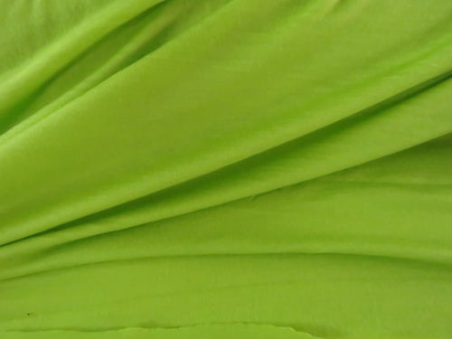 1.65m Indiana Lime green 150g 100% merino jersey knit 160cm- precut length