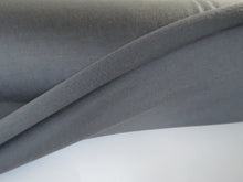 Load image into Gallery viewer, 1m Hewson Grey 100% merino wool jersey knit 200g 150cm