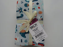 Load image into Gallery viewer, Dino Day Bundle of 5 Fat Quarters. Mixed prints- 100% cotton. 50 x 52cm per piece