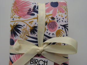 Chintz Fabric Bundle of 5 Fat Quarters. Mixed prints- 100% cotton. 50 x 52cm per piece